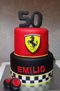 Tartas de Cumpleaños de Ferrari