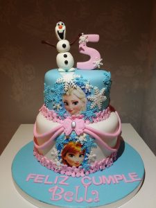 Tartas de Cumpleaños de Frozen
