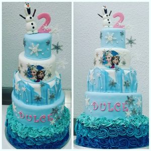 Tartas de Cumpleaños de Frozen