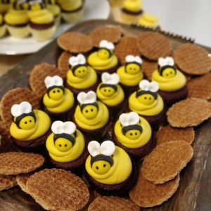 Mini Cupcakes Personalizados de Abejitas