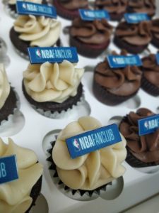 Mini Cupcakes Corporativos de la NBA