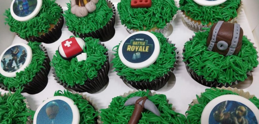 Cupcakes Personalizados de Fortnite