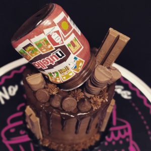 Drip Cakes de Nutella