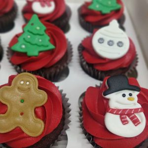 Cupcakes Personalizados de Navidad