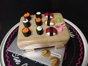 Tartas de Cumpleaños de Sushi