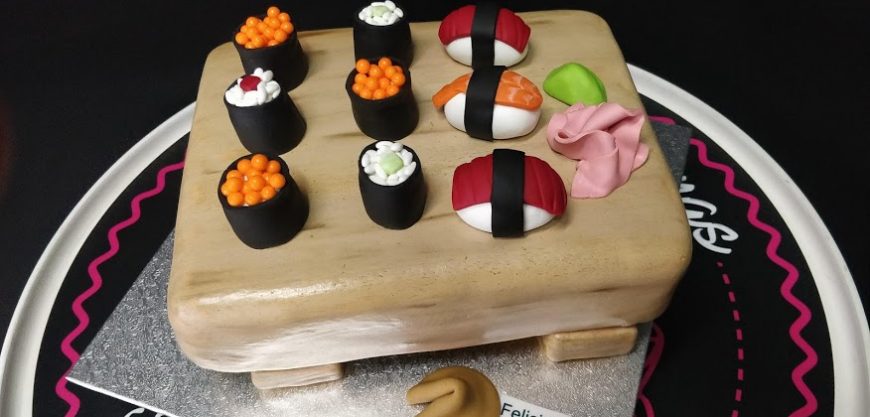 Tartas de Cumpleaños de Sushi