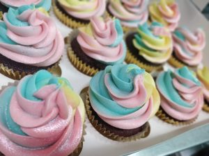 Cupcakes arcoiris madrid